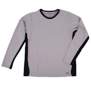 ミズノ（MIZUNO） ソーラーカット長袖Tシャツ Women's L 03（シルバーグレー）