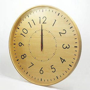 ヤマト工芸 LARGE CLOCK電波時計 YK11-001 N（ナチュラル）