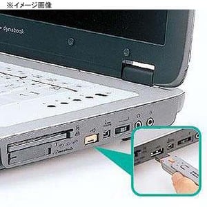 サンワサプライ サンワサプライ USBコネクタ取付けセキュリティ SL-46-D オレンジ