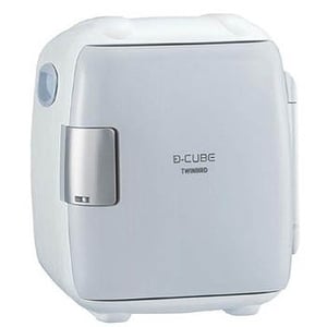 ツインバード HR-D206 2電源式コンパクト電子保冷保温ボックス D-CUBE S グレー