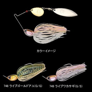 NORIES（ノリーズ） ウインドレンジ タンデムウィロー 5／8oz 749 ライブワカサギ（G／S）