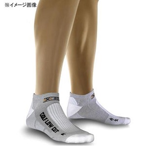 X SOCKS（Xソックス） ゴルフ ローカット XS 26（グレー杢）