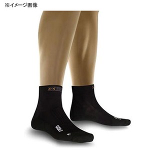 X SOCKS（Xソックス） ゴルフ ミディアム XS 01（ブラック）