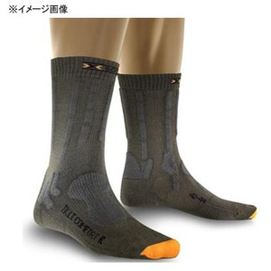 X SOCKS（Xソックス） トレッキングライトコンフォート S I4（オリーブグリーン×パイングリーン）