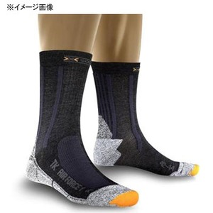 X SOCKS（Xソックス） トレッキングシルバー L 13（ブラックAN）