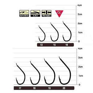 オーナー針 カットヒラメ 19号 金