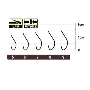 オーナー針 OHスーパーキス 5号 金