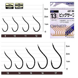 オーナー針 OHビッグサーフ 11号 金