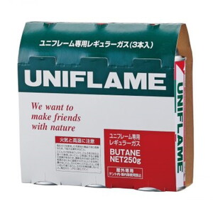 ユニフレーム（UNIFLAME） ガスカートリッジ（3本）