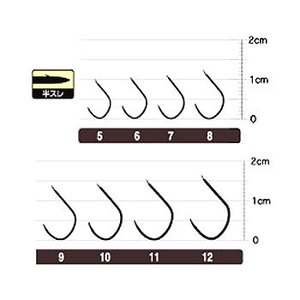 オーナー針 OHアブミ 7号 白