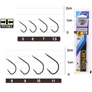 オーナー針 OHチンタメバル 8号 ガンブラック