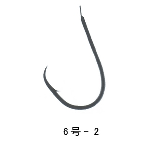 がまかつ（Gamakatsu） ハゲ鈎 糸付 6号-2 白