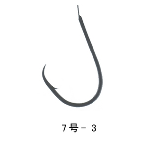 がまかつ（Gamakatsu） ハゲ鈎 糸付 7号-3 白