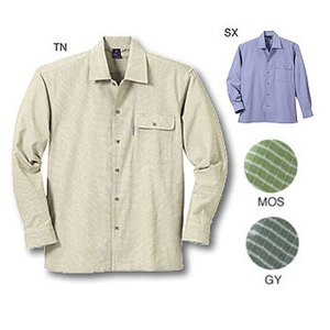 モンベル（montbell） WIC.ストレッチロングスリーブシャツ Men's L グレー（GY）