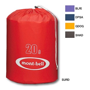 モンベル（montbell） ハイドロプロ スタッフバッグ 20L 約30×50cm ブルーリッジ（BLRI）