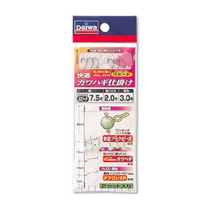 ダイワ（Daiwa） 快適カワハギ仕掛け3本針 鈎7／ハリス1.7 スピード