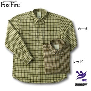 Fox Fire（フォックスファイヤー） サーマスタットガンクラブシャツ レッド L