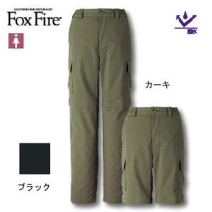 Fox Fire（フォックスファイヤー） フィッティジップオフパンツ M ブラック