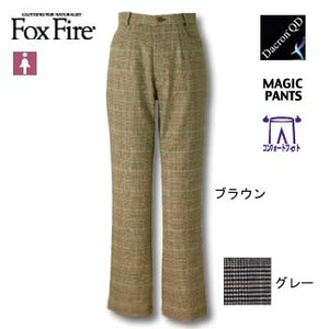 Fox Fire（フォックスファイヤー） QDCグレンチェックCFストレッチパンツ L グレー