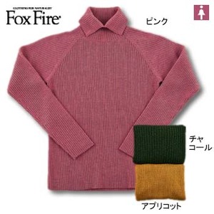 Fox Fire（フォックスファイヤー） メリノウールハイネックセーター S アプリコット