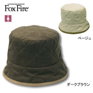 Fox Fire（フォックスファイヤー） キルティングハット M ダークブラウン