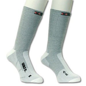 X SOCKS（Xソックス） ゴルフレギュラー M グレー杢