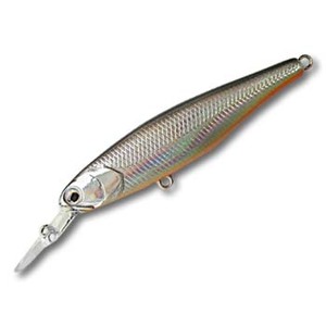 ノースクラフト（NORTH CRAFT） DOWN CROSS MINNOW（ダウンクロスミノー） シングルフックモデル 76mm LBSO（レーザー銀黒）