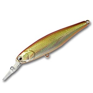 ノースクラフト（NORTH CRAFT） DOWN CROSS MINNOW（ダウンクロスミノー） シングルフックモデル 76mm LRCO（レーザーコンビ「金／銀」赤）