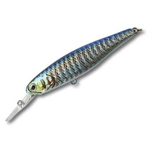 ノースクラフト（NORTH CRAFT） DOWN CROSS MINNOW（ダウンクロスミノー） トレブルフックモデル 76mm IWS（イワシ）