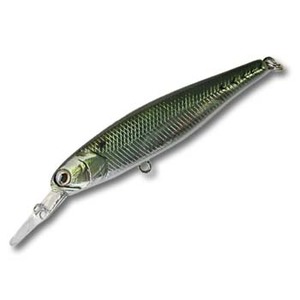 ノースクラフト（NORTH CRAFT） DOWN CROSS MINNOW（ダウンクロスミノー） トレブルフックモデル 76mm AJI（アジ）