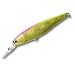 ノースクラフト（NORTH CRAFT） DOWN CROSS MINNOW（ダウンクロスミノー） トレブルフックモデル 76mm PCT（ピンクチャート）