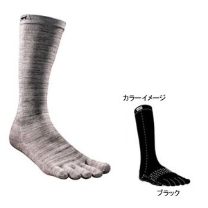 injinji（インジンジ） スキー・スノーボードソックス L ブラック