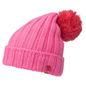 THE NORTH FACE（ザ・ノースフェイス） POM POM BEANIE Women’s WF PR（ピンクレッド）