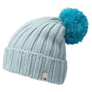 THE NORTH FACE（ザ・ノースフェイス） POM POM BEANIE Women’s WF SB（サックスブルー）