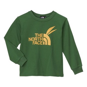 THE NORTH FACE（ザ・ノースフェイス） USAGI COLOR TEE KID's 110 HG（ハマーングリーン）