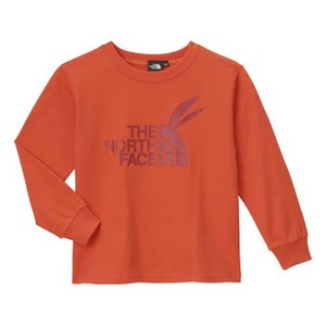 THE NORTH FACE（ザ・ノースフェイス） USAGI COLOR TEE KID's 110 HO（ヒキオレンジ）