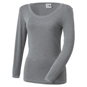 THE NORTH FACE（ザ・ノースフェイス） MODALAIR L／S CREW Women’s M Z（ミックスグレー）