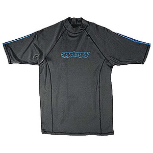 SPYDEGUY（スパイダーガイ） SRG-26100 ラッシュガード ショートスリーブ MEN'S XL チャコール