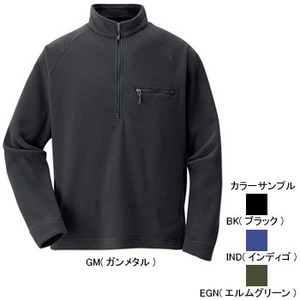 モンベル（montbell） シャミース プルオーバー Men's M BK（ブラック）