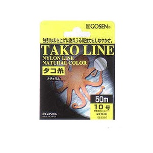 ゴーセン（GOSEN） タコ糸 10号 ナチュラル