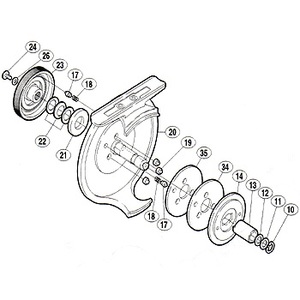 シマノ（SHIMANO） フリーストーンFV 3 パーツ：音出シバネ（部品No.018）