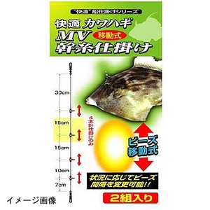 ダイワ（Daiwa） 快適カワハギMV4本針幹糸仕掛け 4.0号