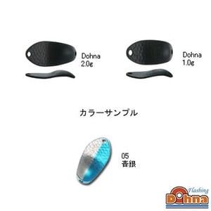 アングラーズシステム Dohna（ドーナ） 1.0g 05 青銀