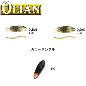 アングラーズシステム OLIAN（オリエン） 8.0g MO（ベースカラー：シルバー）