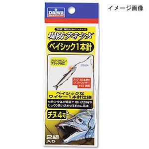 ダイワ（Daiwa） 快適堤防タチウオ仕掛けベイシック1本針 チヌ4号