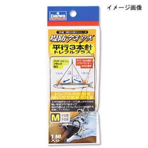 ダイワ（Daiwa） 快適堤防タチウオ平行3本針 （トレブルプラス） M