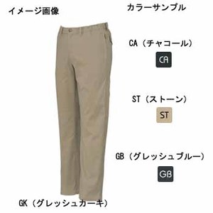 LATERRA（ラテラ） フィッティパイルストレッチパンツ 3L CA（チャコール）