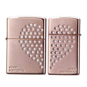 Zippo（ジッポー） ハートスワロフスキーペアセット PG