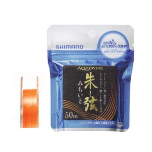 シマノ（SHIMANO） アクアダイン 朱弦 みちいと NL-021E 0.5号 オレンジ