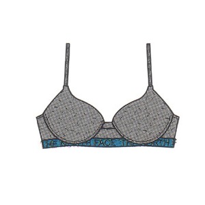 THE NORTH FACE（ザ・ノースフェイス） NUW6768M Light Weight Bra C70 ミックスグレー×ディープウォーターブルー（ZD）